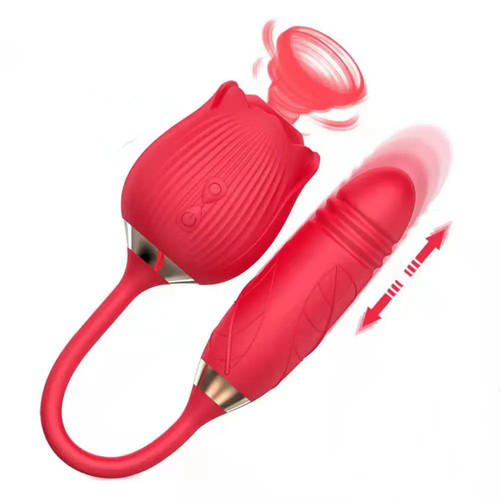 Vibratore thrusting sex toy - sex,