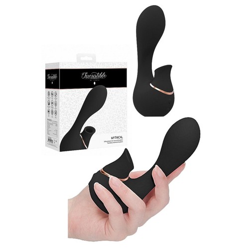 Vibratore silicone doppio - in,