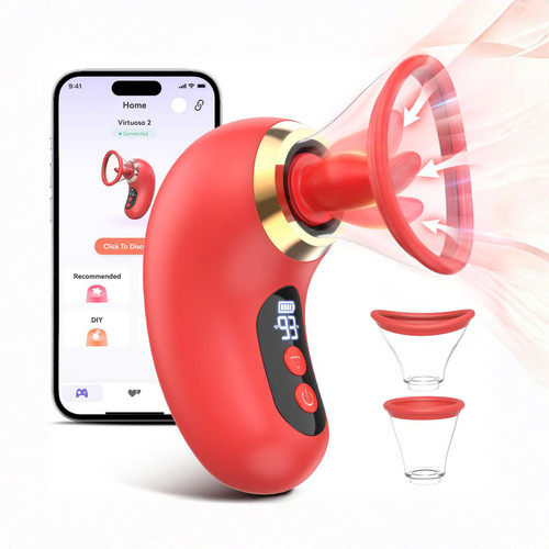 Succhia clitoride vibratore - succhia,