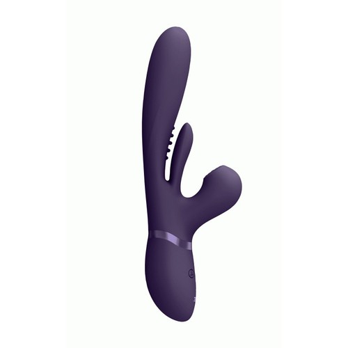 Vibratore rabbit doppio - , con